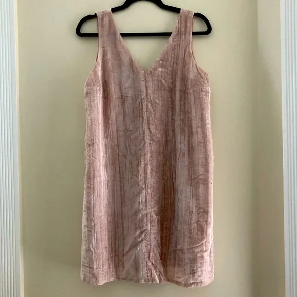 knee length dresses for ladies Dusty Rose Velvet Dress - Bridesmaid Dress main image 1